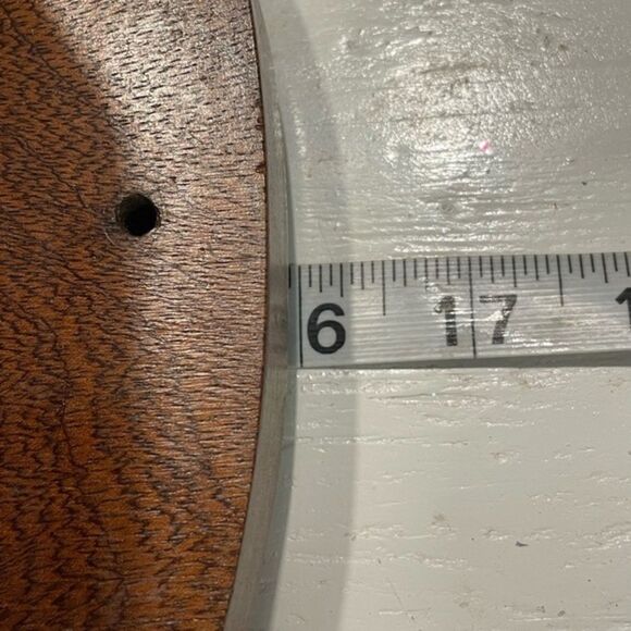 Wooden Gracie Oaks wall mounted paper towel roll holder dispenser/display shelf - Picture 5 of 10